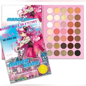 Rude Cosmetics Manga Anime 35 Eyeshadow Palette Book 2